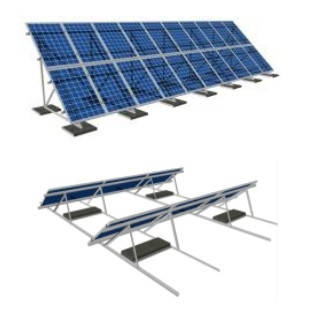 Комплект баластної конструкції на 1 фотомодуль (холодно-оцинкований профіль), фото 1