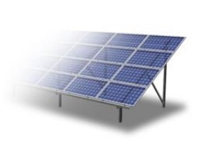 Статична наземна система SMS-402 для ФеМ 60 cell на 24 фотомодулі (холодно-оцинкований профіль)