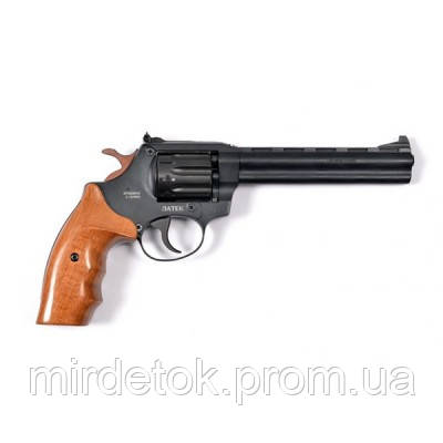 Револьвер під патрон Флобера РФ-461М з букової рукояткою BLACK