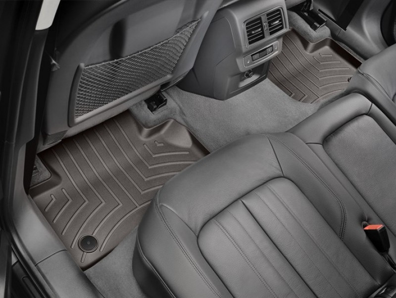 Килими гумові WeatherTech задні какао Audi Q5 2018+