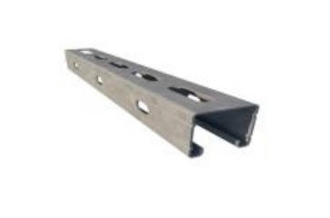 Напрямний профіль С41х21х10х1,5, L = 2200 Сталь, S235JR, Цинкове покриття 50 мкм, фото 2