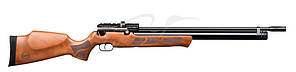 Пневматична гвинтівка PCPKral Puncher Mega Wood 4.5 мм 35 Дж коричневий