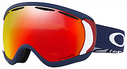 Гірськолижна маска Oakley Canopy USOC Blazing Eagle Лінза Prizm Torch Iridium