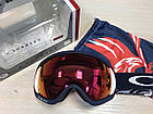 Гірськолижна маска Oakley Canopy USOC Blazing Eagle Лінза Prizm Torch Iridium, фото 3