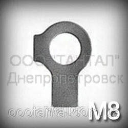Шайба 8,4 (М8) стопорна з двома лапками ГОСТ 3693-52 (DIN 463) оцинкована, фото 1