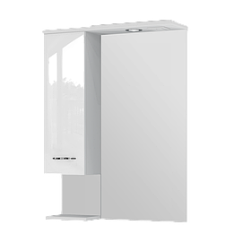 Дзеркальна шафа Ювента Ріо-2 60 з підсвічуванням ліва