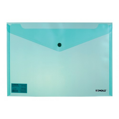 Папка-конверт А4 поліпропілен на кнопці Scholz (03500/03030764), фото 1