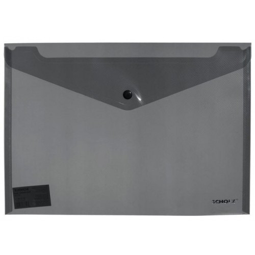 Папка-конверт А4 поліпропілен на кнопці Scholz (Sch03500), фото 1