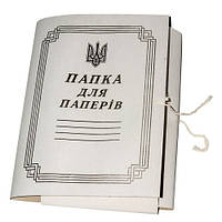 Папка на зав'язках А4 картон (16084000)