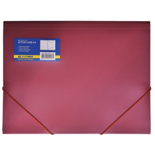 Папка пластикова А4 на гумках Buromax (BM.3913-05), фото 1