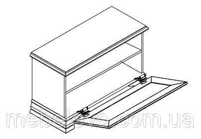 Тумба для обуви Кентуки SFK 1B БРВ 500х800х350мм белый альпийский - фото 2 - id-p1187964564