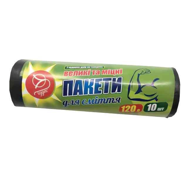 Пакети для сміття 7 Чудес Чистоти 10 шт (4820127250340)