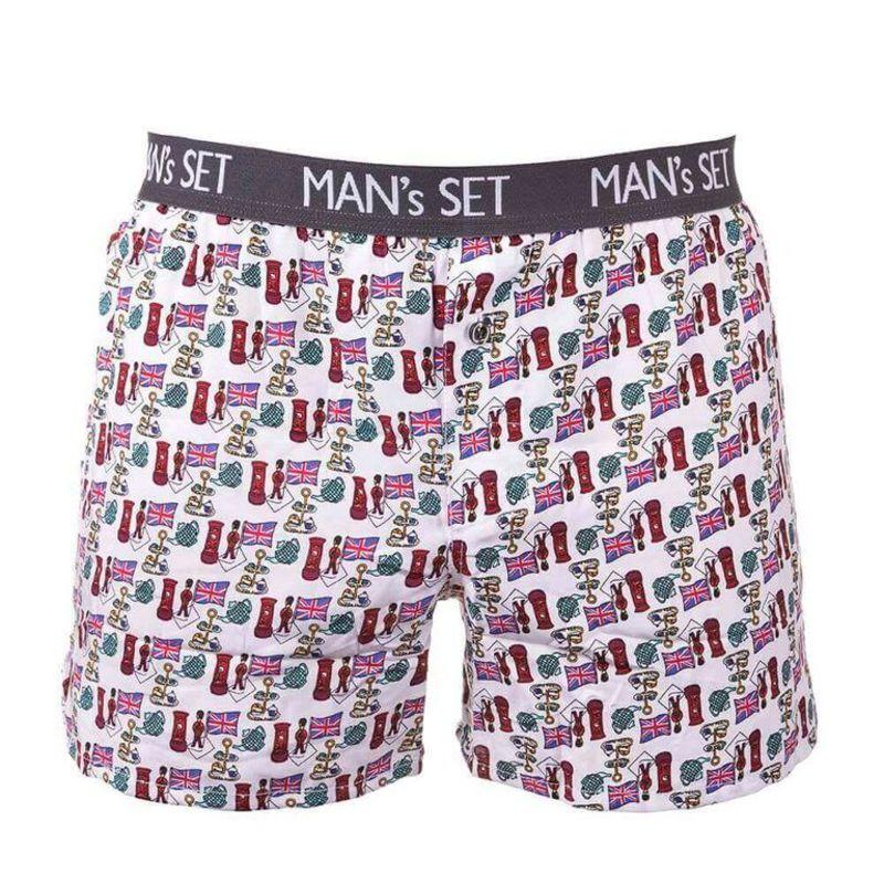Сімейні чоловічі труси MAN's SET. Колір білий. Артикул: 04-0548, фото 1
