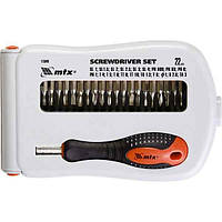 Викрутка для точних робіт із насадками MTX 22 предмети (115849)
