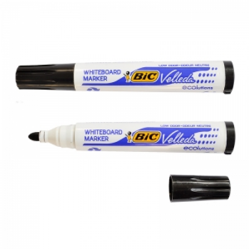 Маркер для дошки Велледа 1701 BIC чорний (904937)