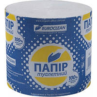 Туалетная бумага однослойная Buroclean без гильзы (10100001)