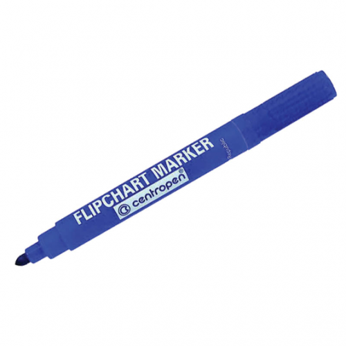 Маркер круглий для фліпчартів Centropen синій (8550/03)