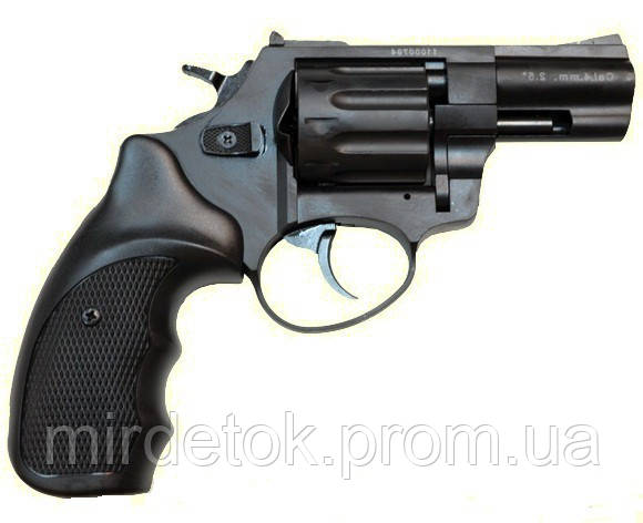 Револьвер під патрон Флобера Stalker 2.5 wood силумін BLACK