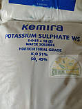 Сульфат калію водорозчинний (мішок 25 кг) K2SO4 Kemira, фото 3