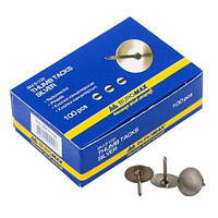 Кнопки нікельовані Buromax 100 шт (BM.5102)