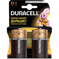 Лужні батарейки Duracell 2 шт (LR20/MN1300)