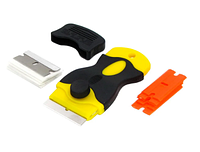 Нож-скребок с запасными лезвиями FLS-011, для снятия остатков клея, ОСА и поляризационной плёнки