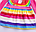 Плаття ошатне бавовна, для  девочек,  радуги и единорогаDresses for girls with rainbow and unicorn patterns, фото 4