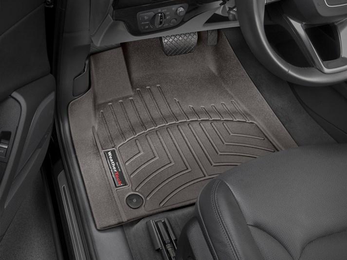 Килими гумові WeatherTech Audi Q8 2018+ передні какао