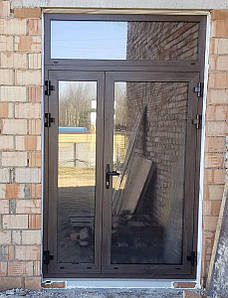 Ламіновані теплі алюмінієві двері