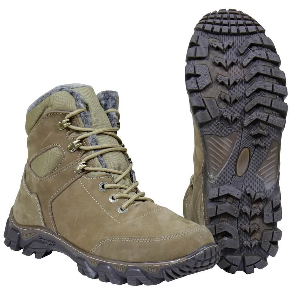 Мілітарка™ черевики тактичні Коршун mod.2 на хутрі койот