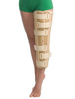 Бандаж на коленный сустав MedTextile 6112 с ребрами жесткости с усиленной фиксацией (тутор)