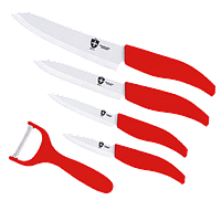 Набір керамічних ножів Royalty Line RL-C4R 5 pcs