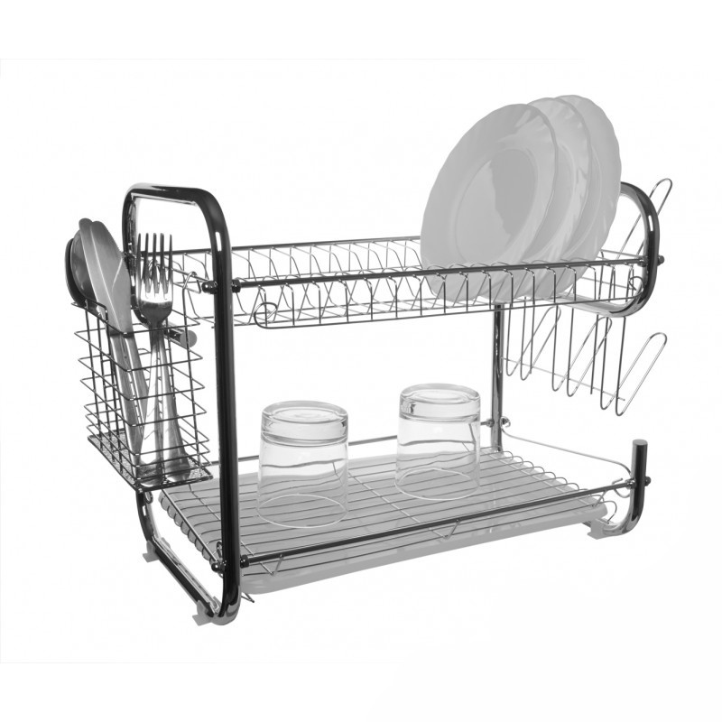 Двох ярусне сушарка для посуду UNIQUE UN-2001