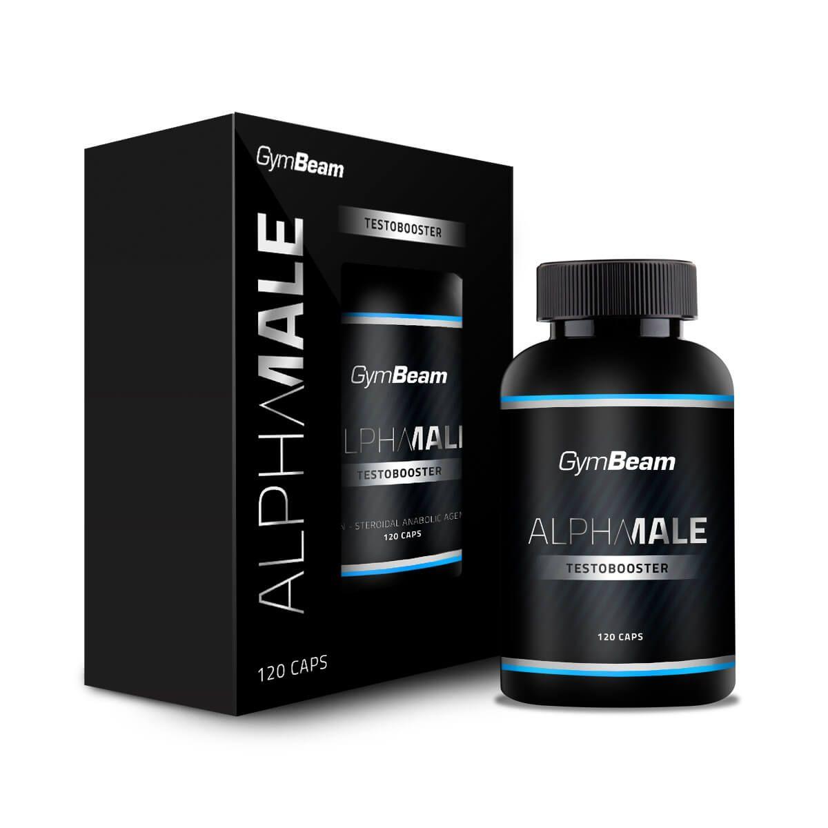 Тестобустер GymBeam - AlphaMale TestoBooster - 120 капс