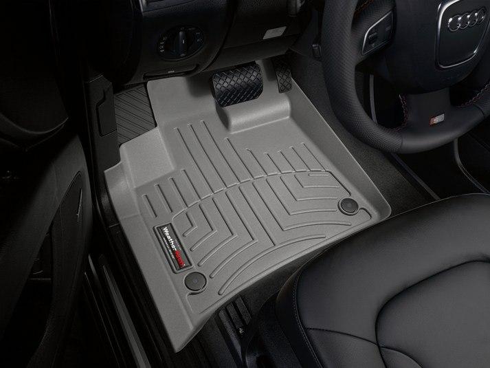 Килими гумові WeatherTech Audi Q7 2006-2014 передні сірі