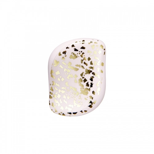Расческа для волос Tangle Teezer Compact Styler компактная с крышкой Gold Leaf