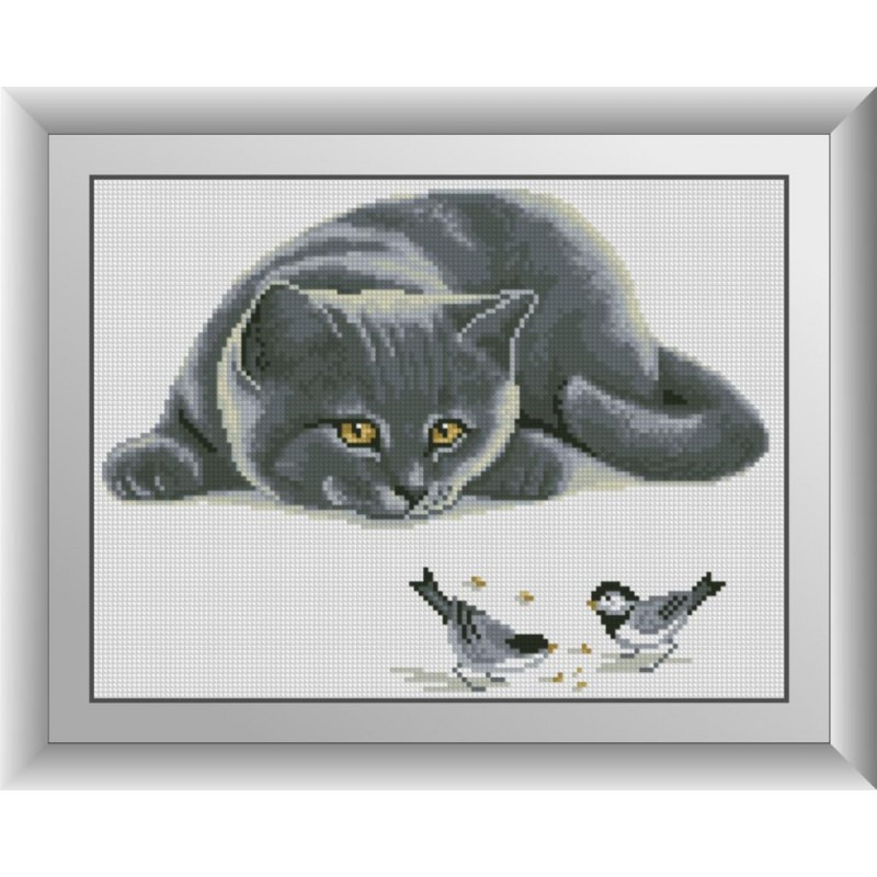 Набір алмазної мозаїки Спостерігач Dream Art 30147 (27 x 36 см)