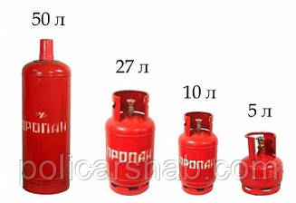 Балон пропановий 5 л