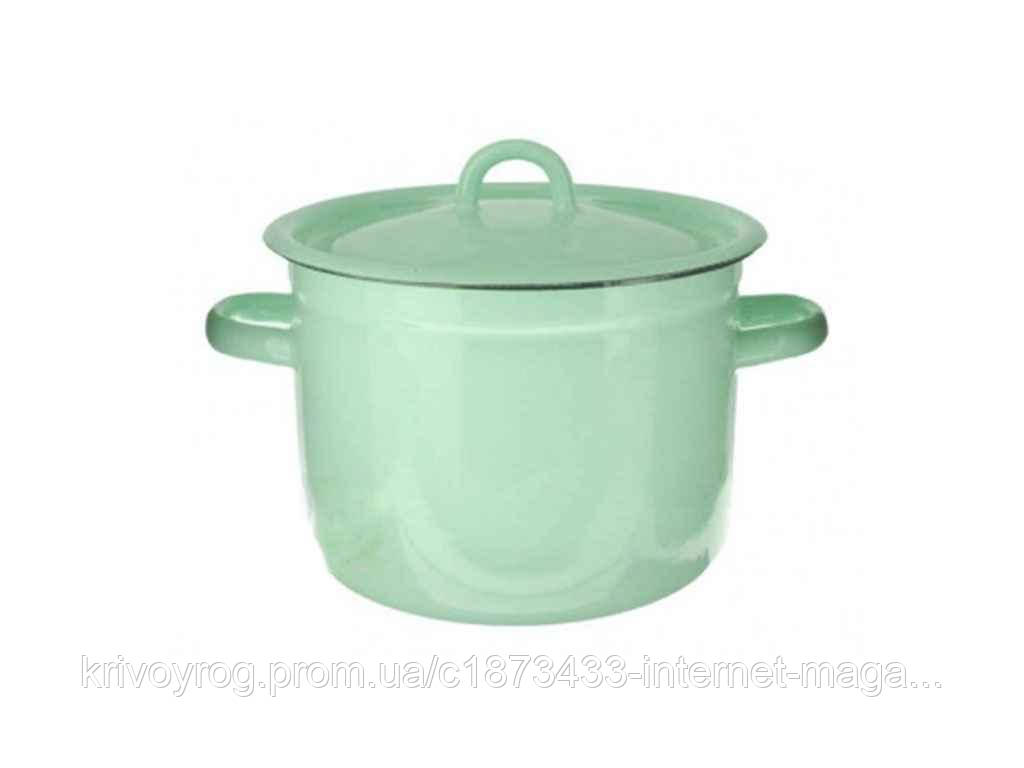 Каструля ем. 3л /4 циліндрична Бірюзова (І16121/4) ТМ IDILIA, фото 1