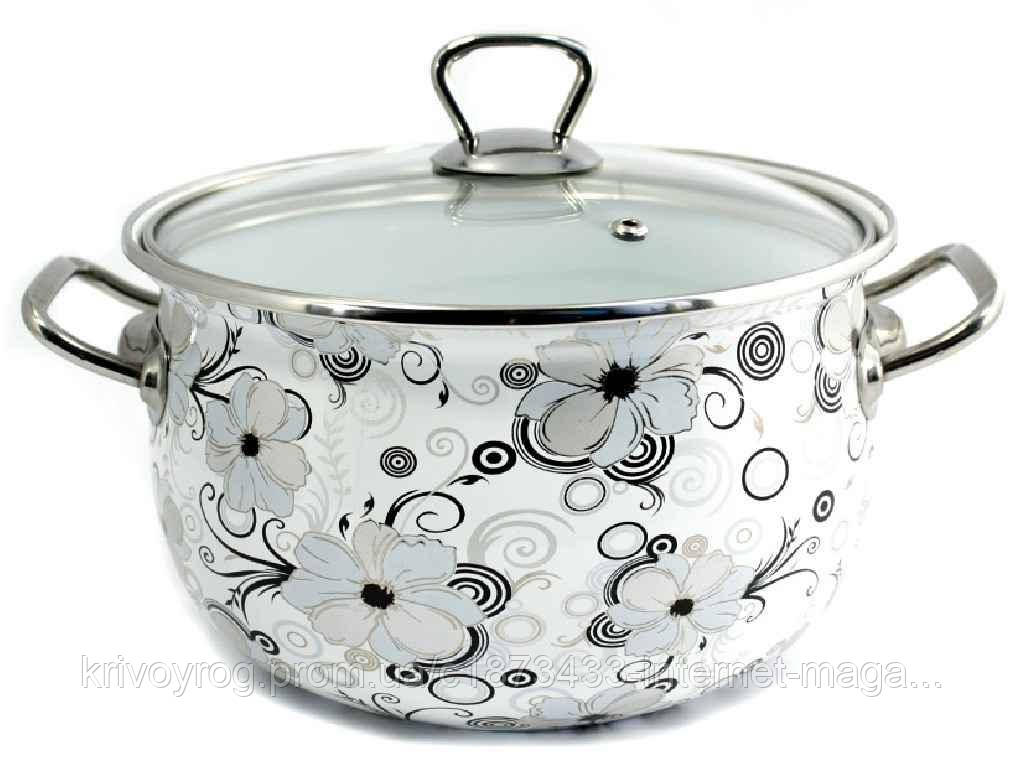 Каструля глибока 3,1л d=18 Мереживо (Т)1279 00063801 ТМ INTEROS, фото 1