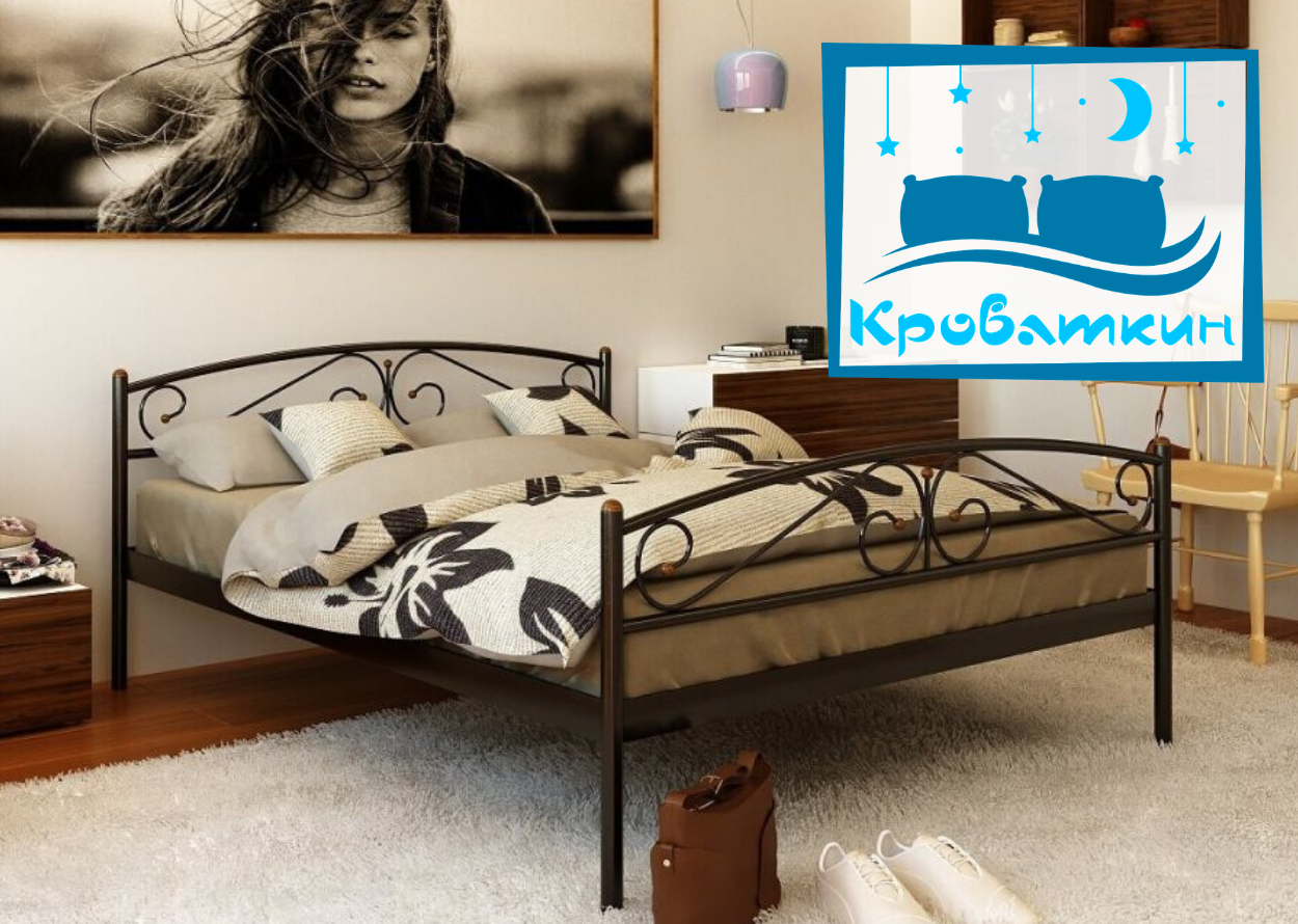 Металеве ліжко Verona-2 (Верона-2) Метакам