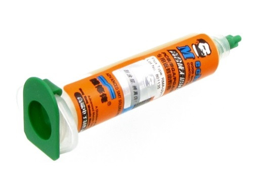 Флюс-паста Mechanic UV11 (10 гр.) в шприці (без вмісту галогенів), фото 1