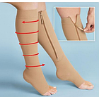 Компресійні гольфи лікувальні на блискавці/Стягувальні гольфи/Гальфи від варикозу, фото 5