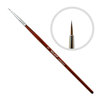 Пензель для малювання Mileo №2 червона, фото 1