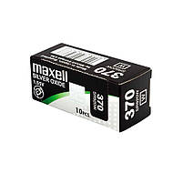Годинникова батарейка 370 / SR 920 W / AG6 Maxell Silver Oxide (1.55v) 1шт., фото 2