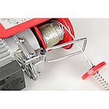 Електричний тельфер HJ207 на 400/800 кг з двигуном 2000 Вт для майстерень і складів, фото 2