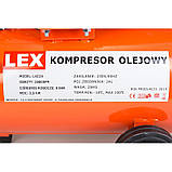 Компресор LEX LXC24 з потужністю 2.5 кВт і баком на 24 літри для гаража та майстерні, фото 9