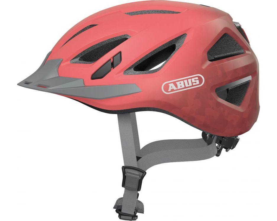 Шолом велосипедний ABUS URBAN-I 3.0 S 51-55 Living Coral