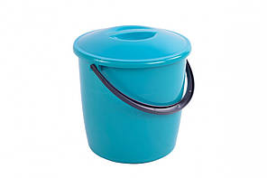Відро 6 л із кришкою модерн