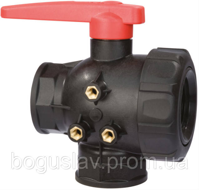 45531115 Кран трьохпозиційний 1 1/4"F, фото 1